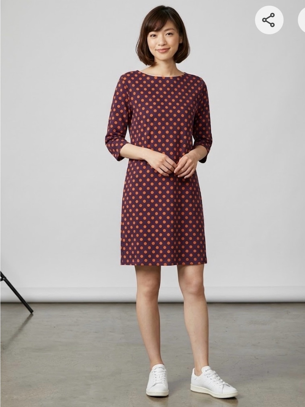 Marimekko Kula Polka Dot A-Line Dress Size XS